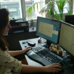 Hard at work!