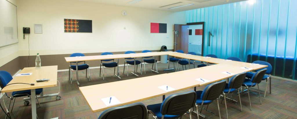 A light and airy meeting room for a content discovery workshop
