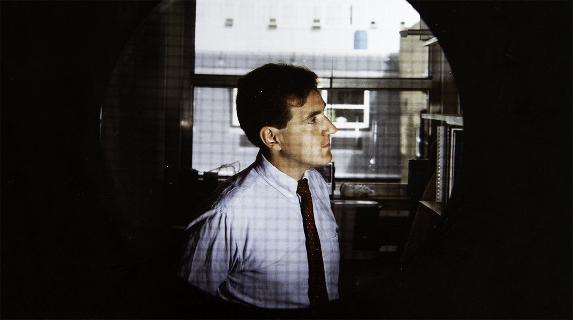 Jonathan Weber at Hammersmith Hospital in 1991