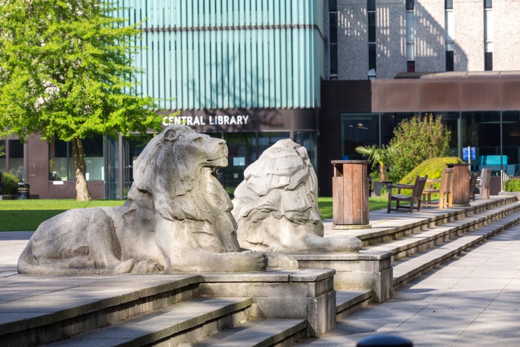 Imperial Campus (lion statue)