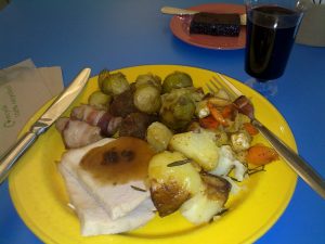 Free Christmas dinner at the Natural History Museum