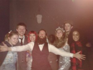 Me (far left) and my friend Mew (far right) with Gabby Young & Other Animals in November. This band had absolutely nothing* to do with me wanting to study in London. *I may not be being entirely honest here...