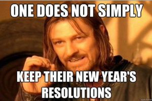 new year's resolution