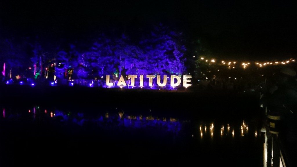 Latitude Festival at night