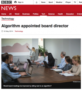 algorithm board director